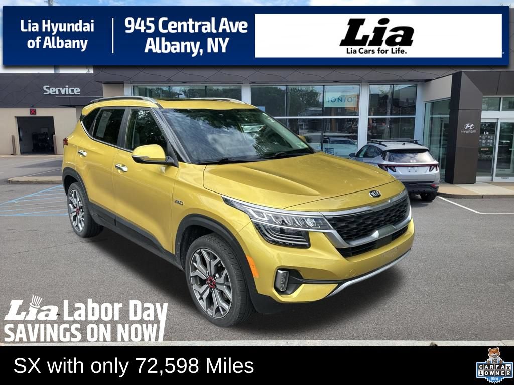 Used 2021 Kia Seltos SX w/ SX Sunroof Package