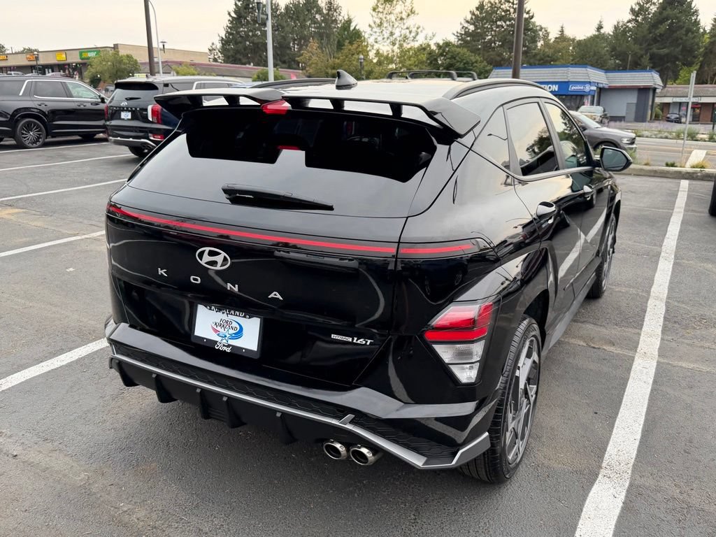 Certified 2025 Hyundai Kona N Line S AWD/4WD image 7