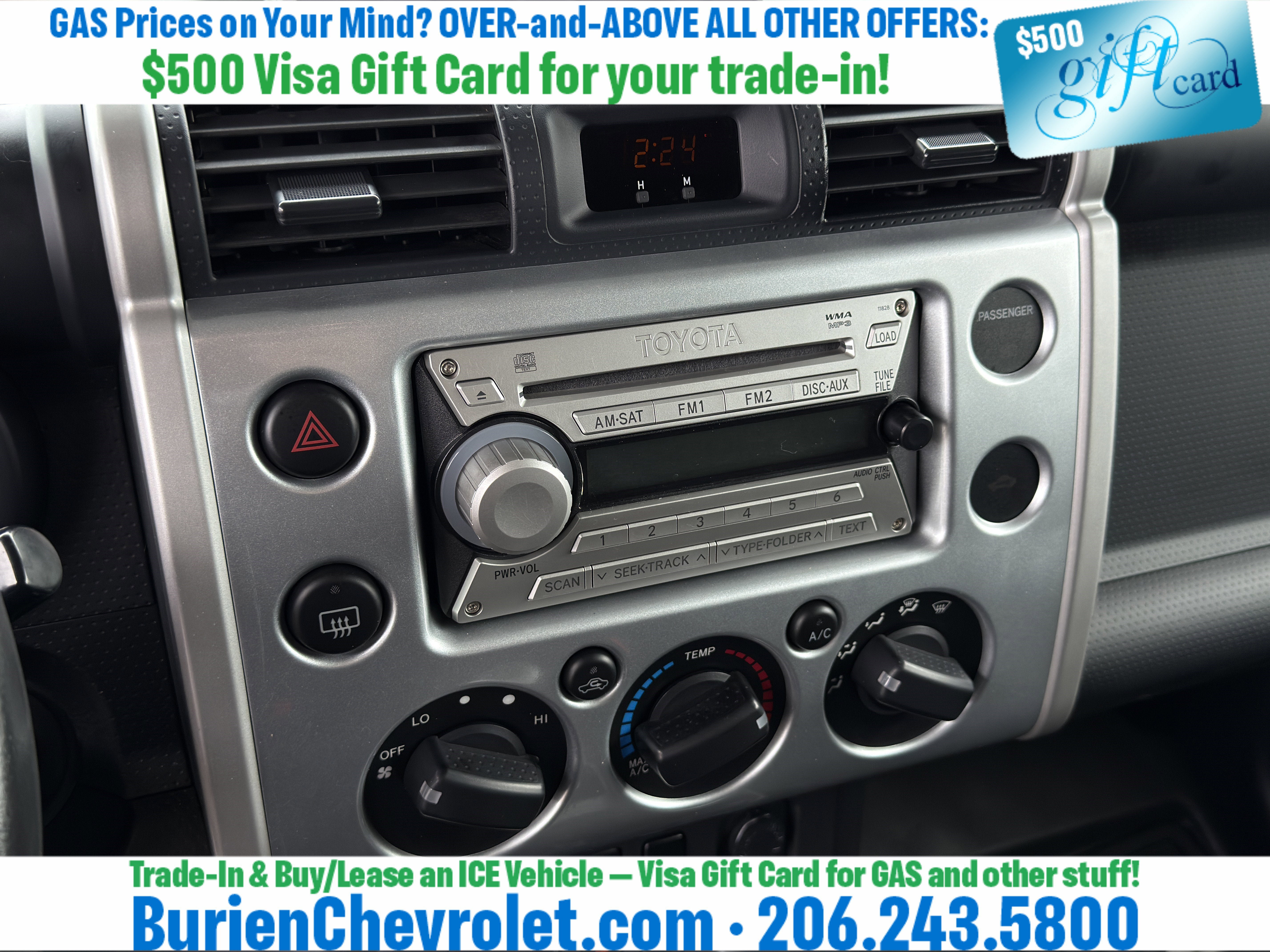 Used 2008 Toyota FJ Cruiser 4WD image 16
