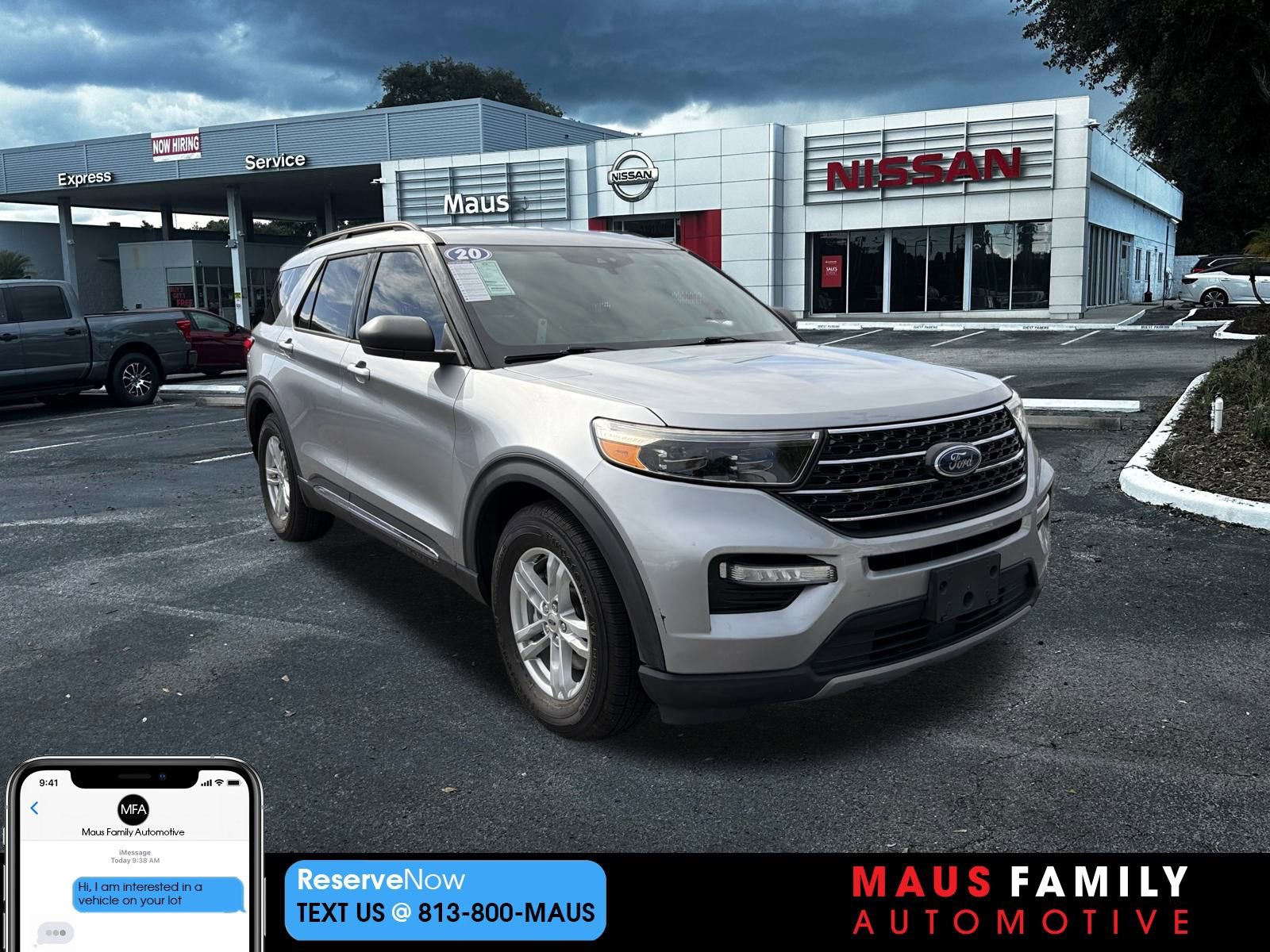 Used 2020 Ford Explorer XLT w/ Equipment Group 202A