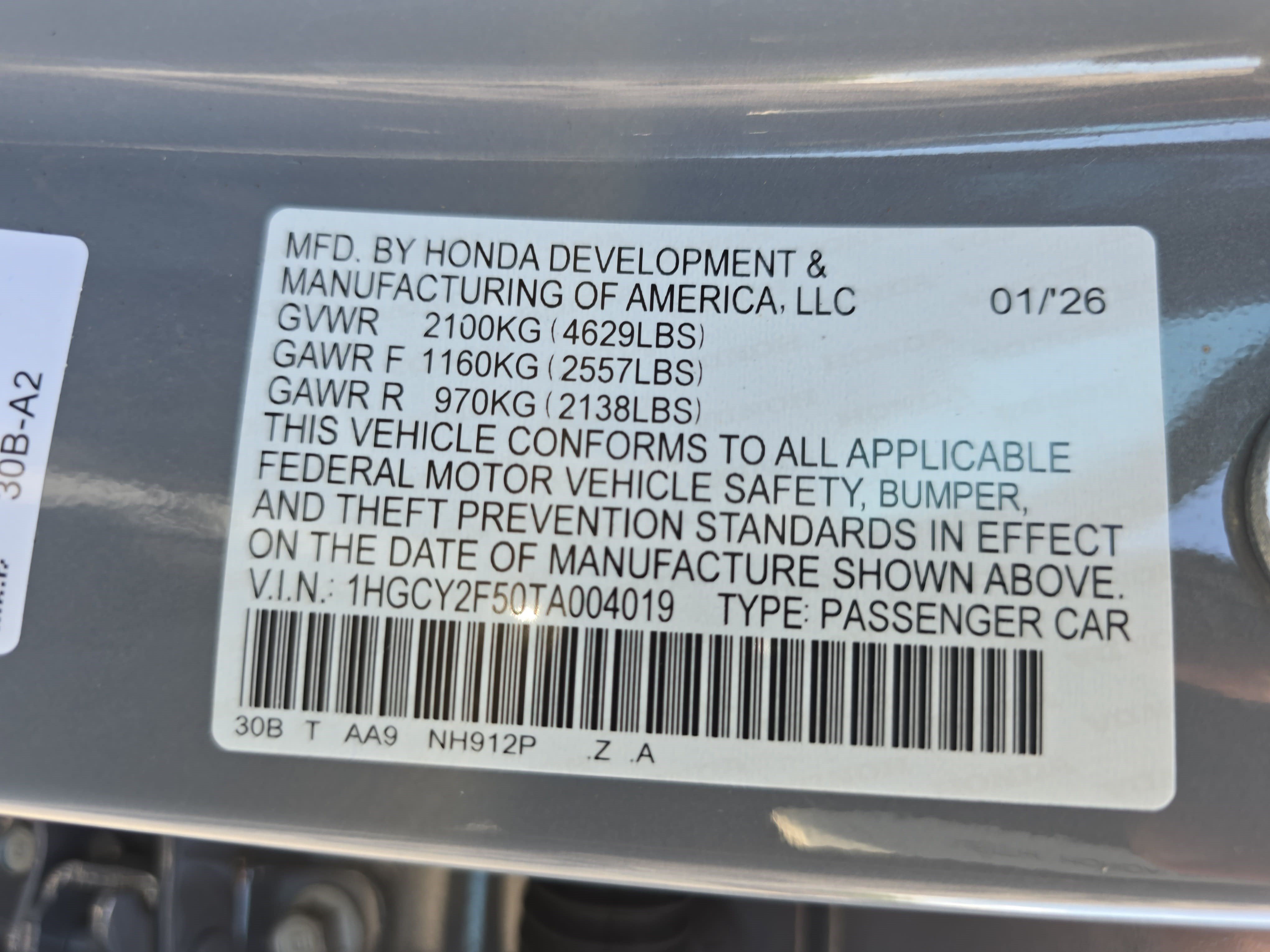Used 2026 Honda Accord Sport image 34