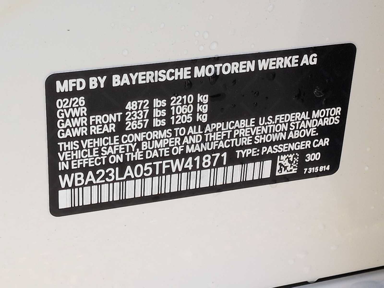Used 2026 BMW 330i xDrive Sedan w/ Convenience Package AWD/4WD image 37