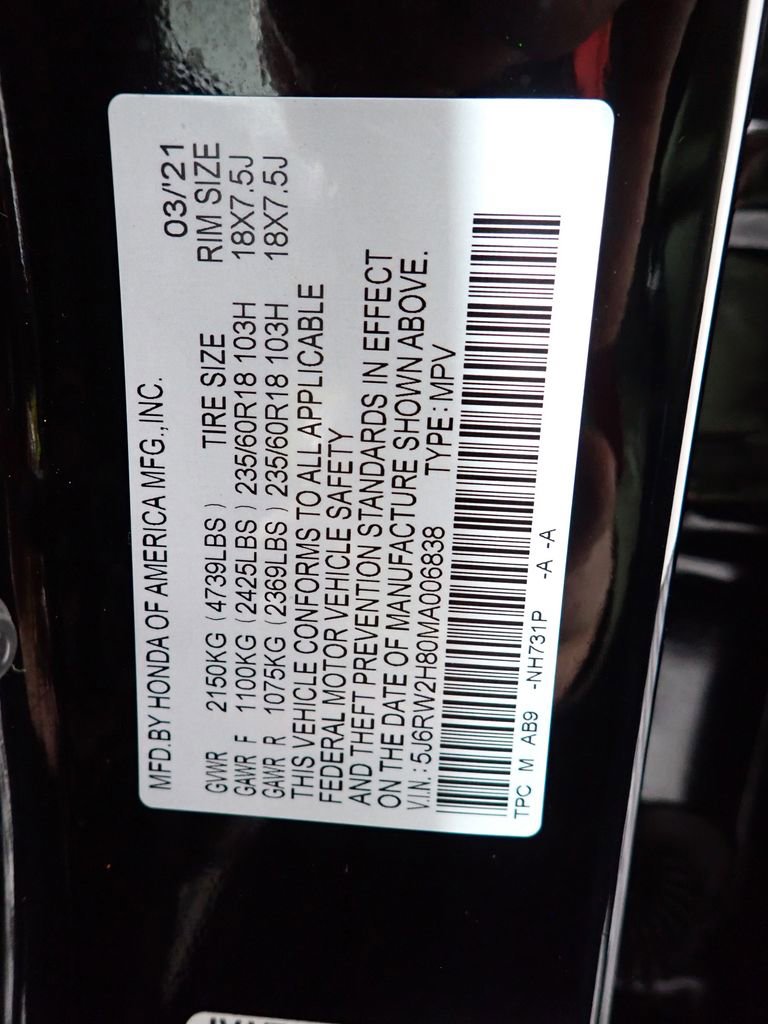 Used 2021 Honda CR-V EX-L image 40