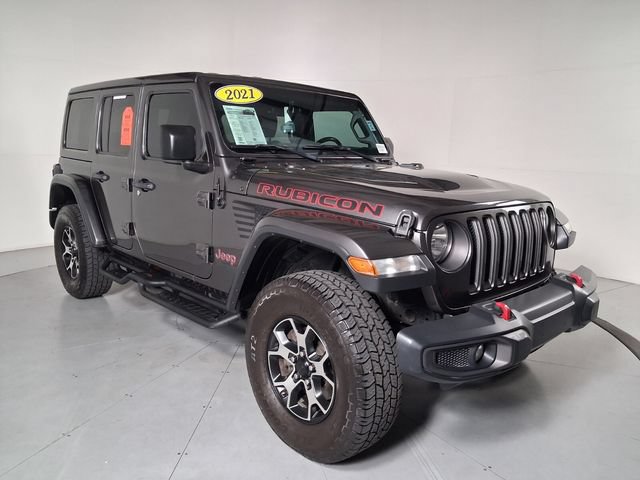 Used 2021 Jeep Wrangler Unlimited Rubicon AWD/4WD image 2