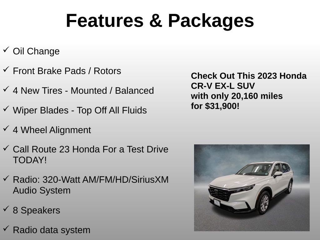 Certified 2023 Honda CR-V EX-L image 4