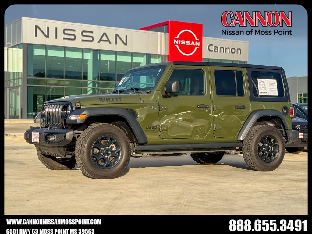 Used 2023 Jeep Wrangler Unlimited Sport AWD/4WD image 1