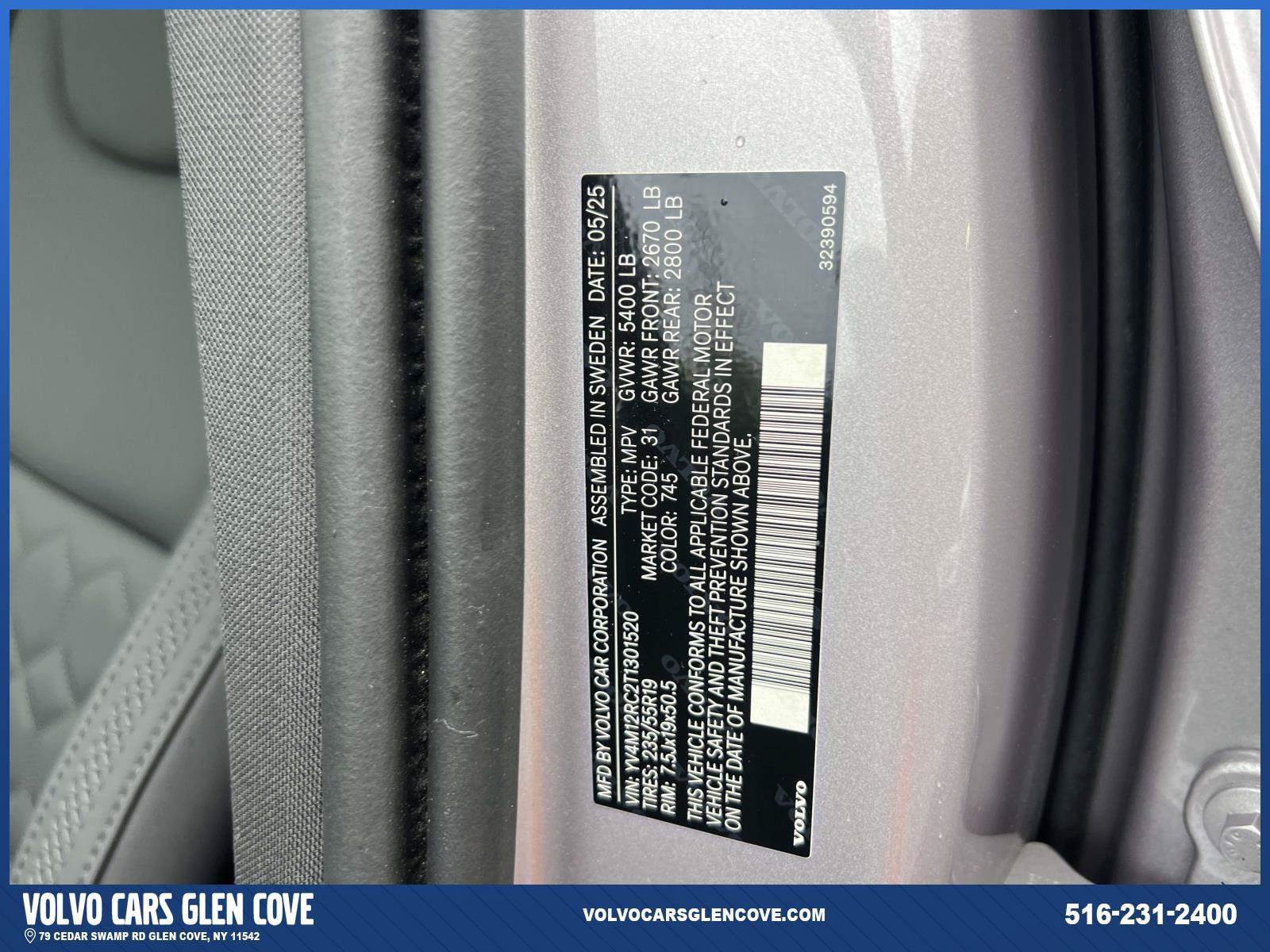 Used 2026 Volvo XC60 B5 Plus w/ Protection Package Premier AWD/4WD image 18