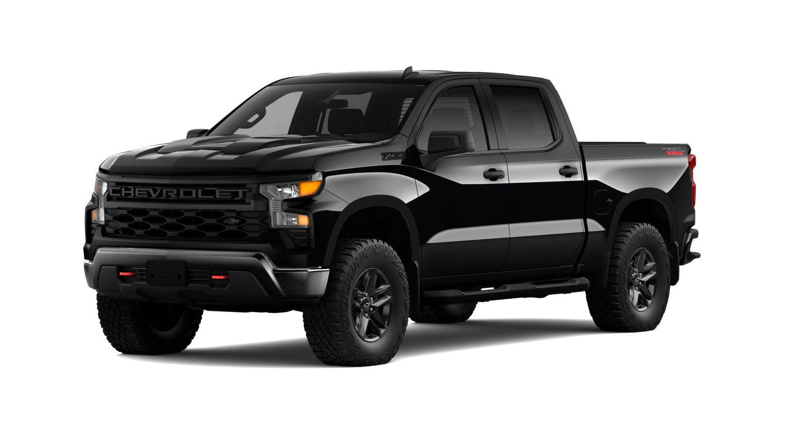 New 2026 Chevrolet Silverado 1500 Custom Trail Boss w/ LPO, Dark Essentials Package