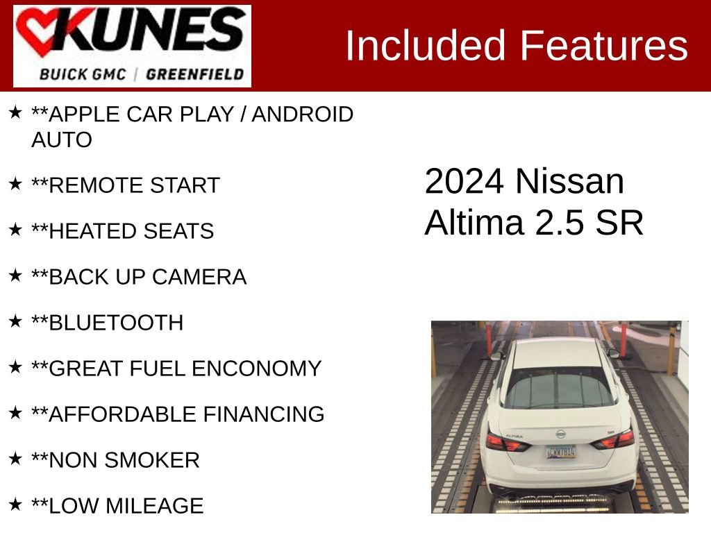 Used 2024 Nissan Altima 2.5 SR FWD image 2