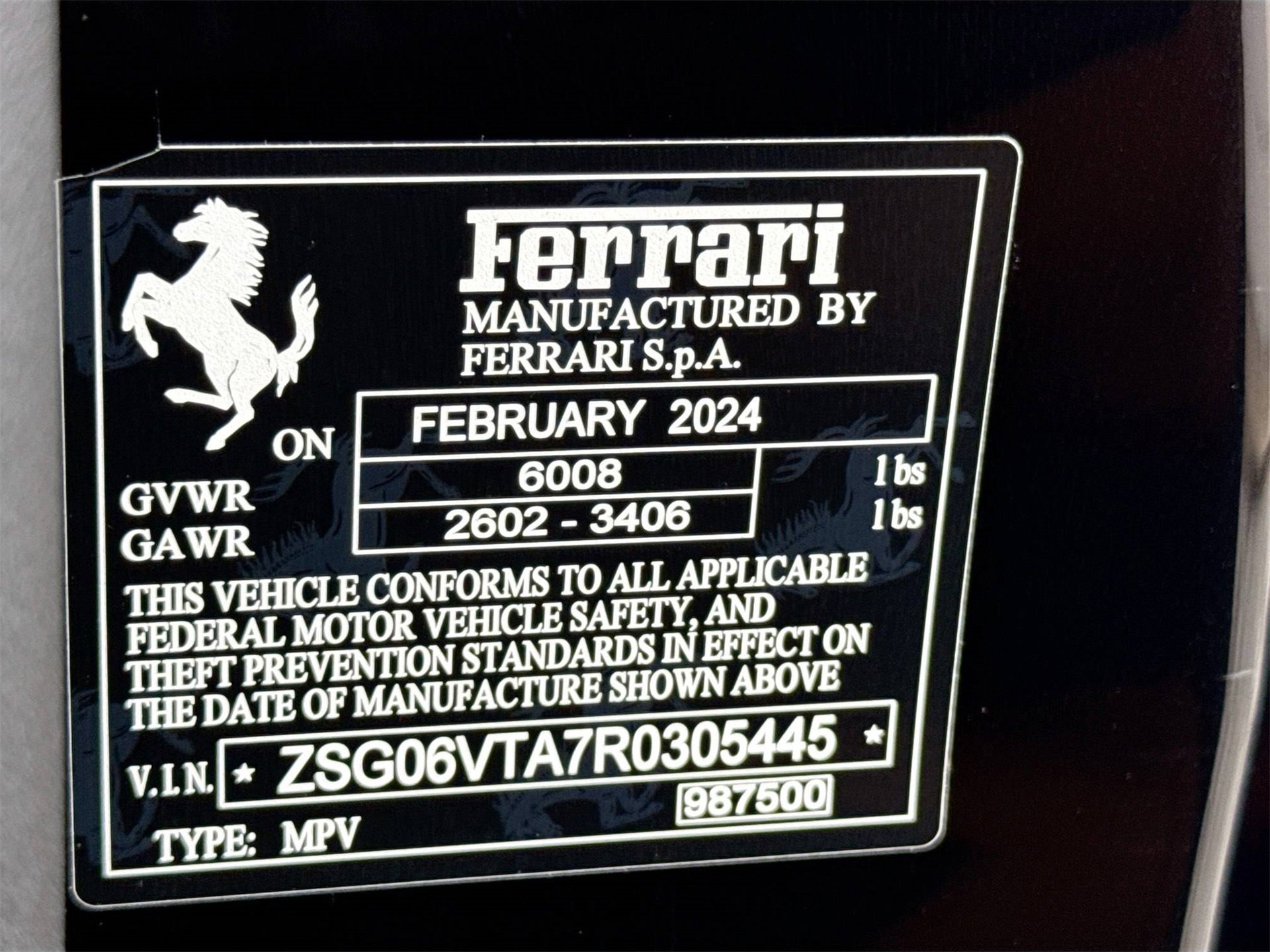 Certified 2024 Ferrari Purosangue image 29