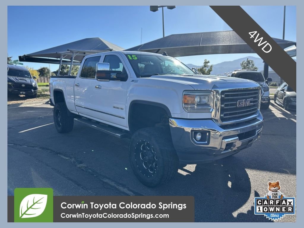 Used 2015 GMC Sierra 3500 SLT w/ Duramax Plus Package
