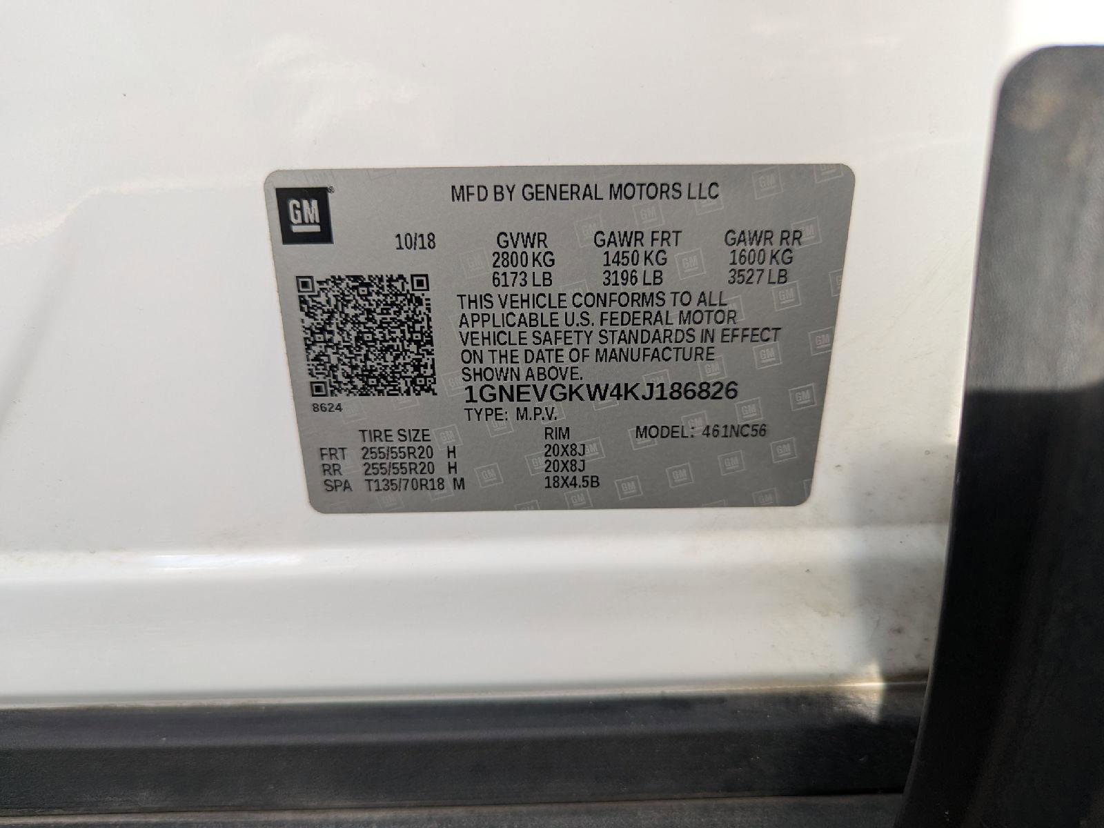 Used 2019 Chevrolet Traverse LT w/ LPO, Blackout Package image 34