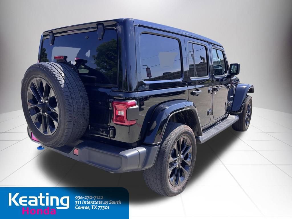 Used 2023 Jeep Wrangler Unlimited Sahara w/ Cold Weather Group AWD/4WD image 4