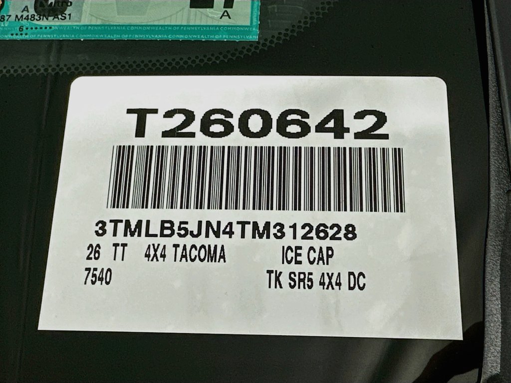 New 2026 Toyota Tacoma SR5 AWD/4WD image 18
