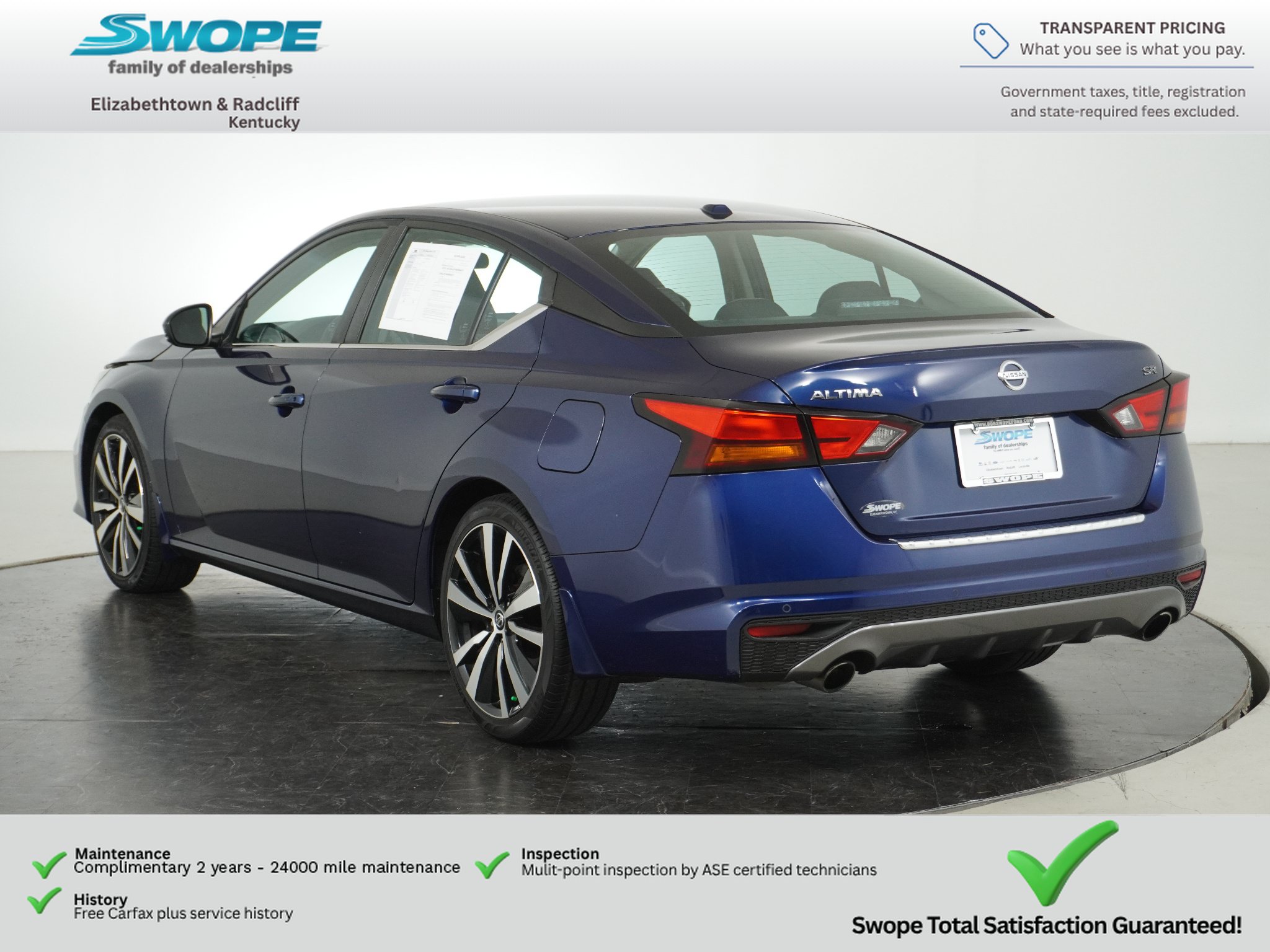 Used 2021 Nissan Altima 2.5 SR w/ SR Premium Package FWD image 6