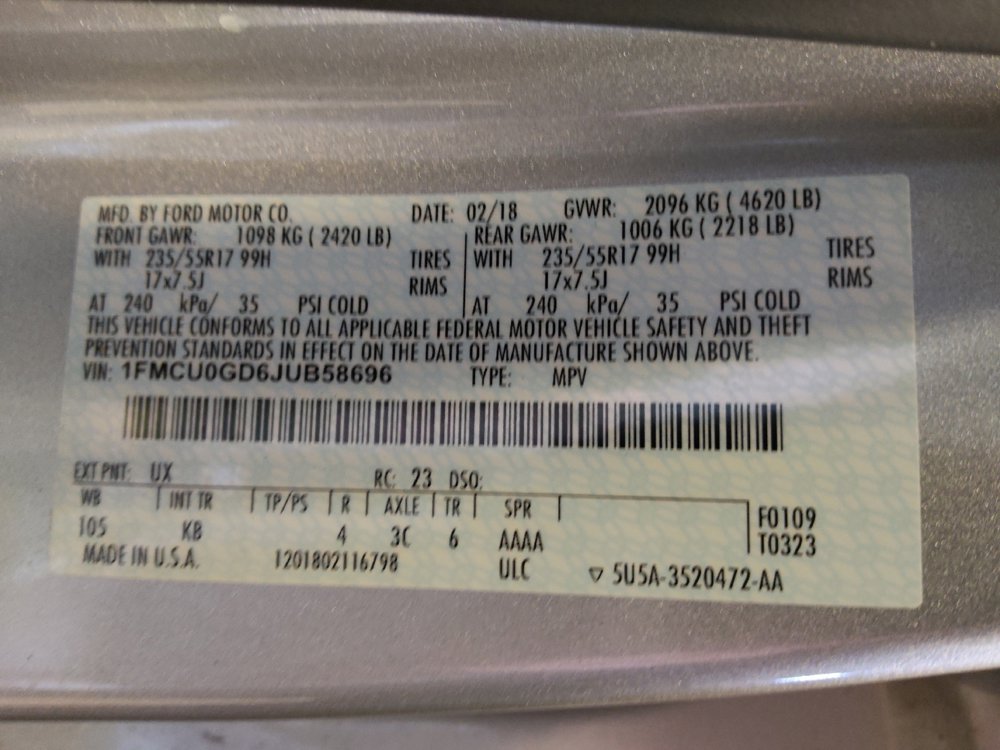 Used 2018 Ford Escape SE image 33