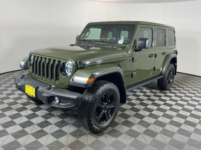 Used 2021 Jeep Wrangler Unlimited Sahara image 2