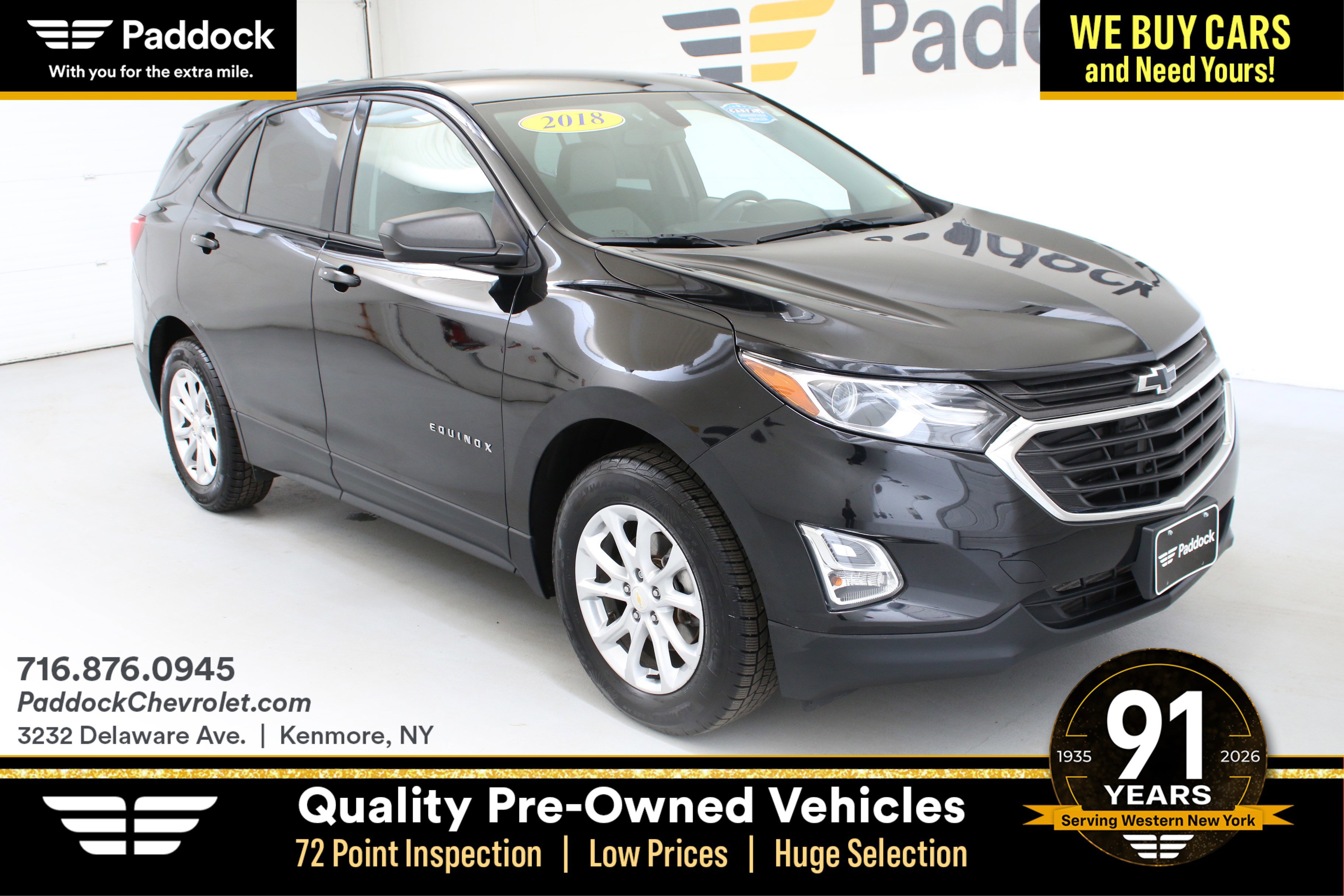 Used 2018 Chevrolet Equinox LS FWD image 1