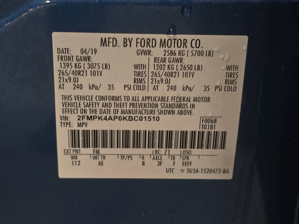 Used 2019 Ford Edge ST w/ Equipment Group 401A image 33