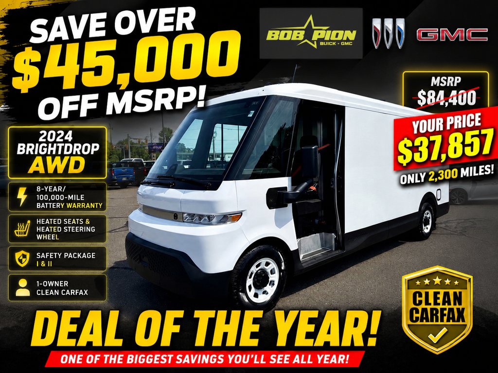Used 2024 Chevrolet Brightdrop 600 w/ Commercial Equipment Package AWD/4WD video 1
