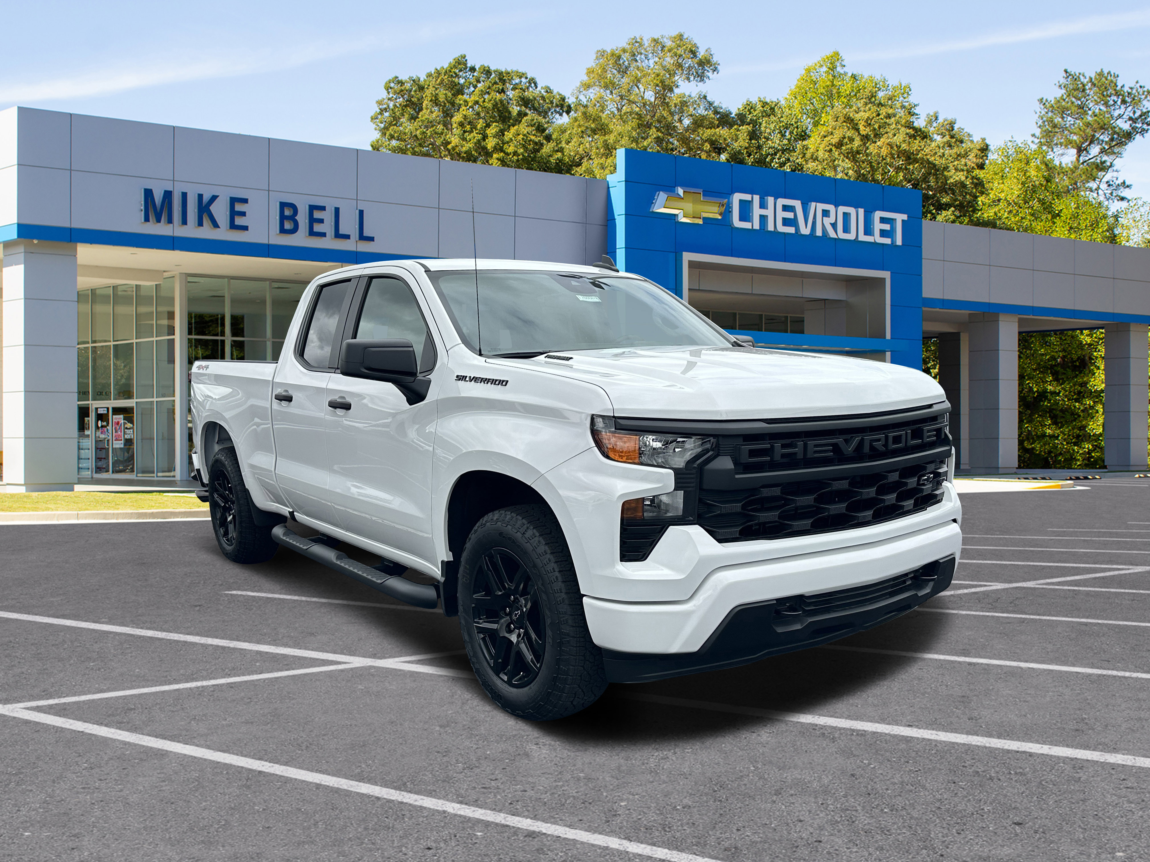 New 2026 Chevrolet Silverado 1500 Custom w/ Turbomax Blackout Package