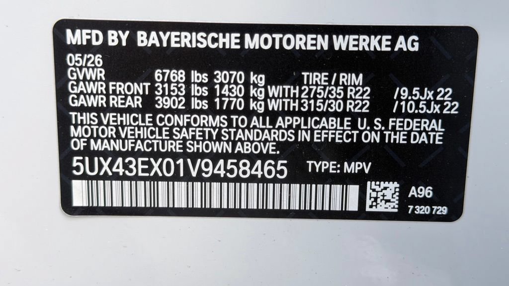 New 2027 BMW X6 M60i AWD/4WD image 23