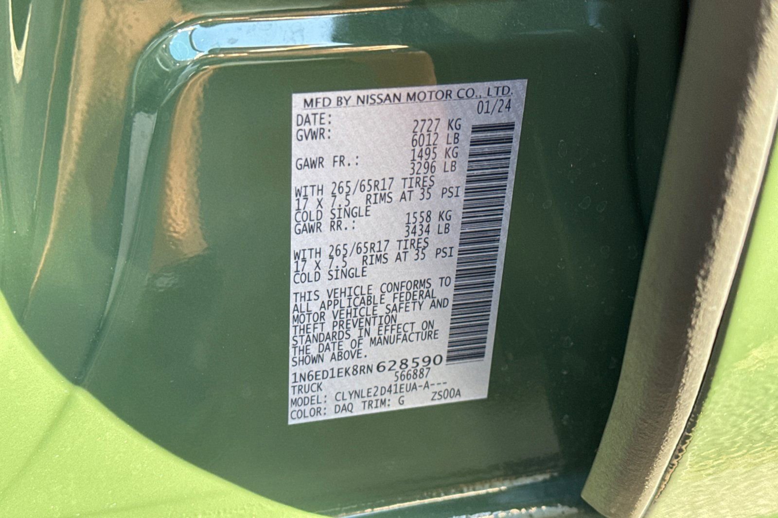 Used 2024 Nissan Frontier SL w/ Technology Package image 35