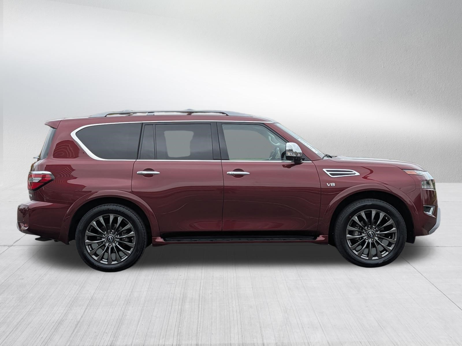 Used 2021 Nissan Armada Platinum w/ Captain's Chairs Package AWD/4WD image 2