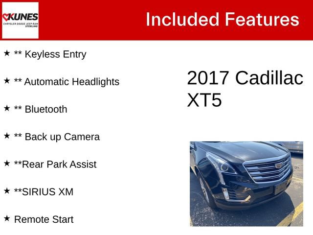 Used 2017 Cadillac XT5 Luxury w/ Driver Awareness Package AWD/4WD image 5