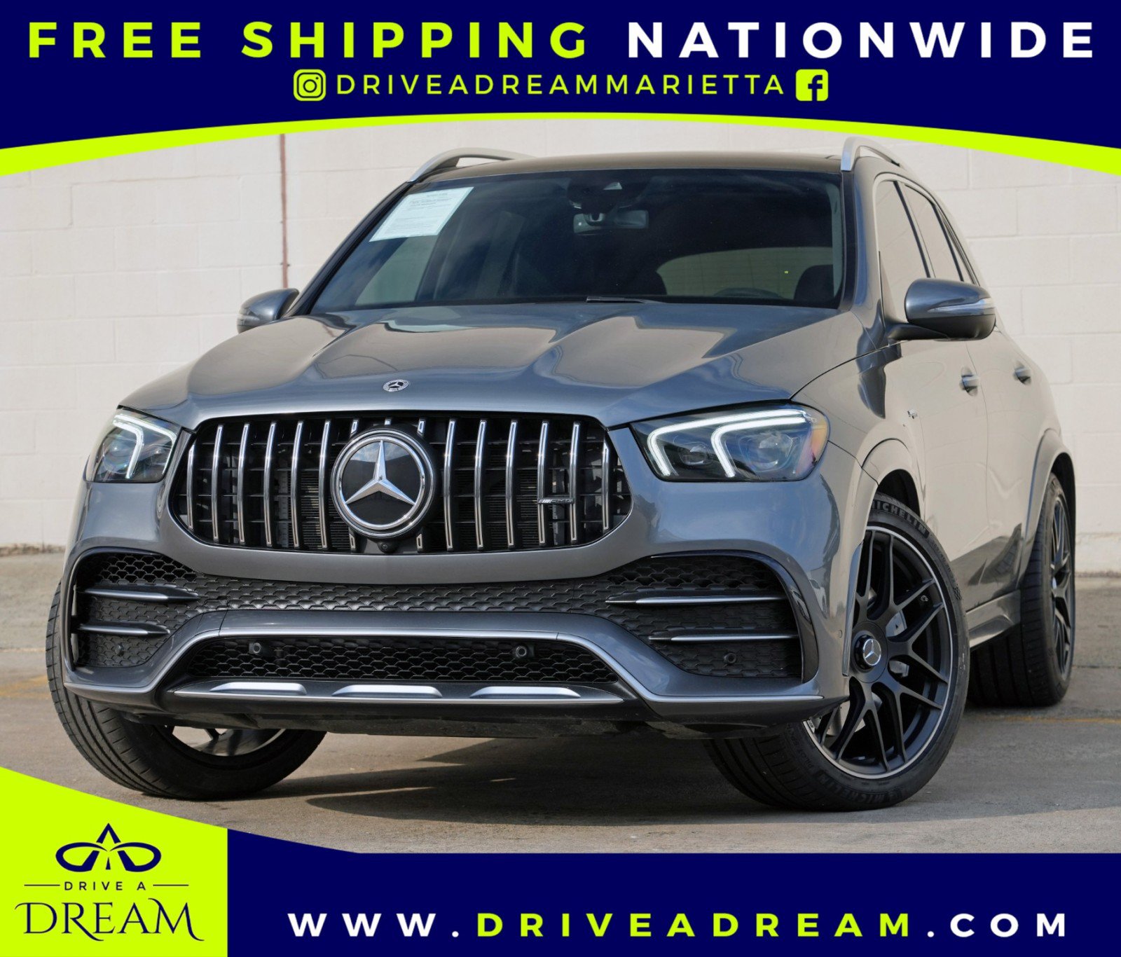 Used 2023 Mercedes-Benz GLE 53 AMG 4MATIC w/ Exterior Lighting Package