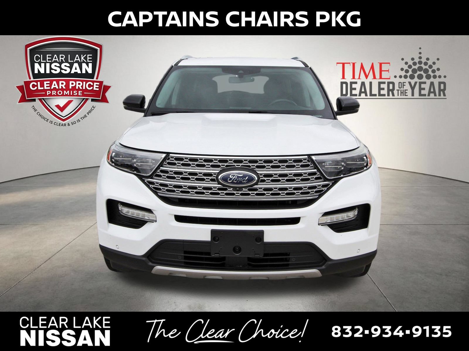 Used 2021 Ford Explorer Limited w/ Equipment Group 301A AWD/4WD image 2
