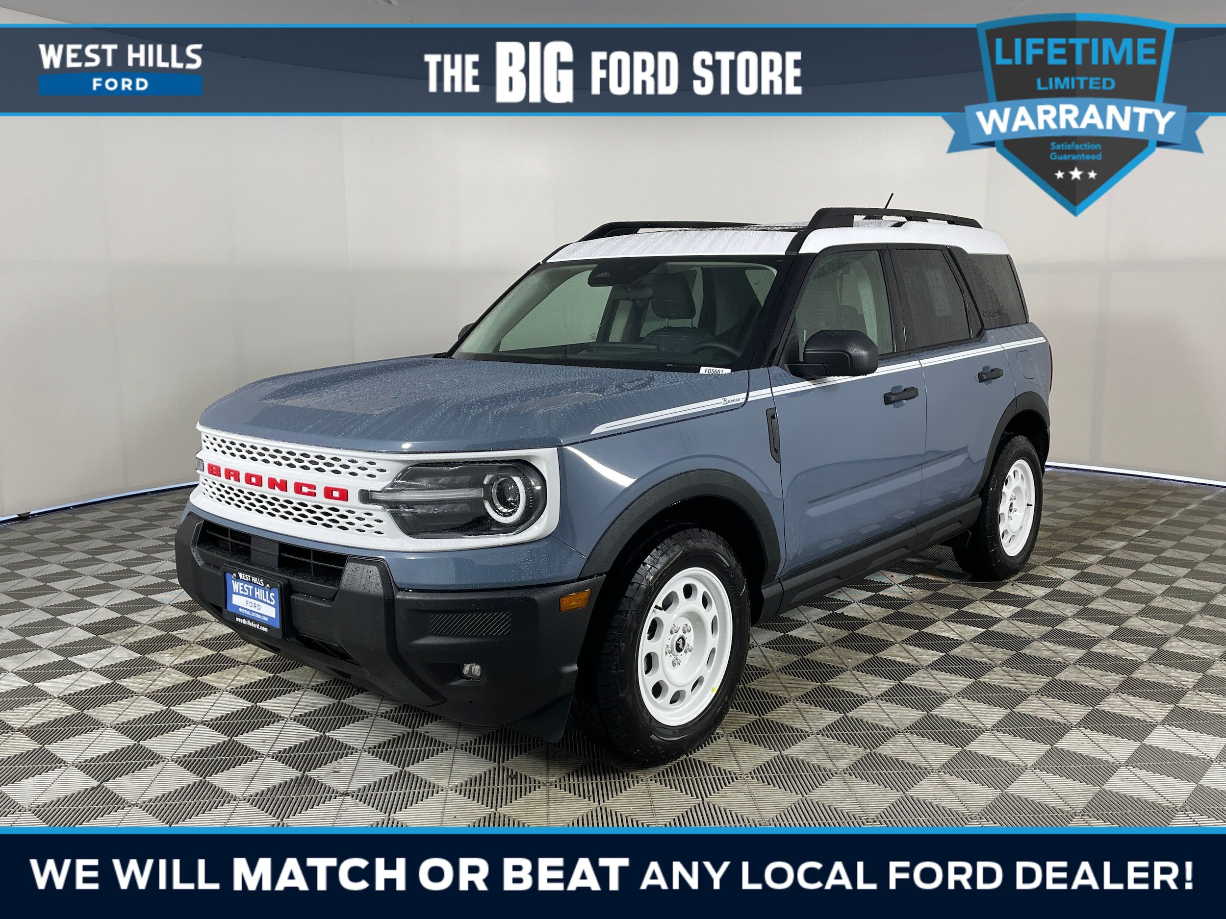 New 2025 Ford Bronco Sport Heritage w/ Convenience Package AWD/4WD image 1