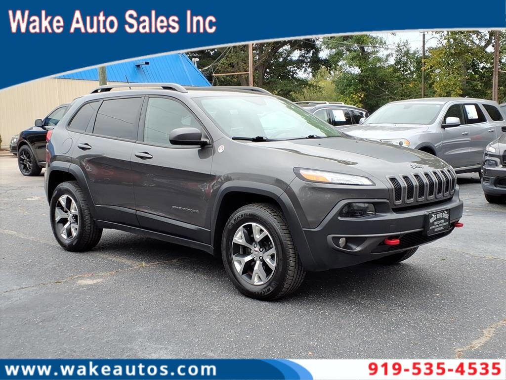 Used 2014 Jeep Cherokee Trailhawk w/ Leather Interior Group image 1
