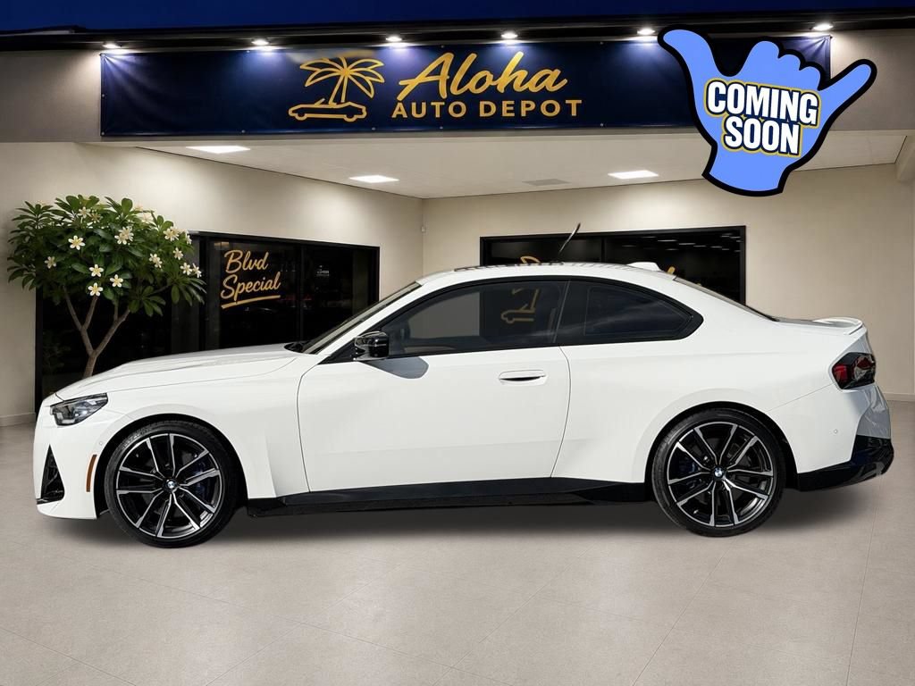 Used 2024 BMW M240i Coupe w/ Parking Assistance Package RWD image 2