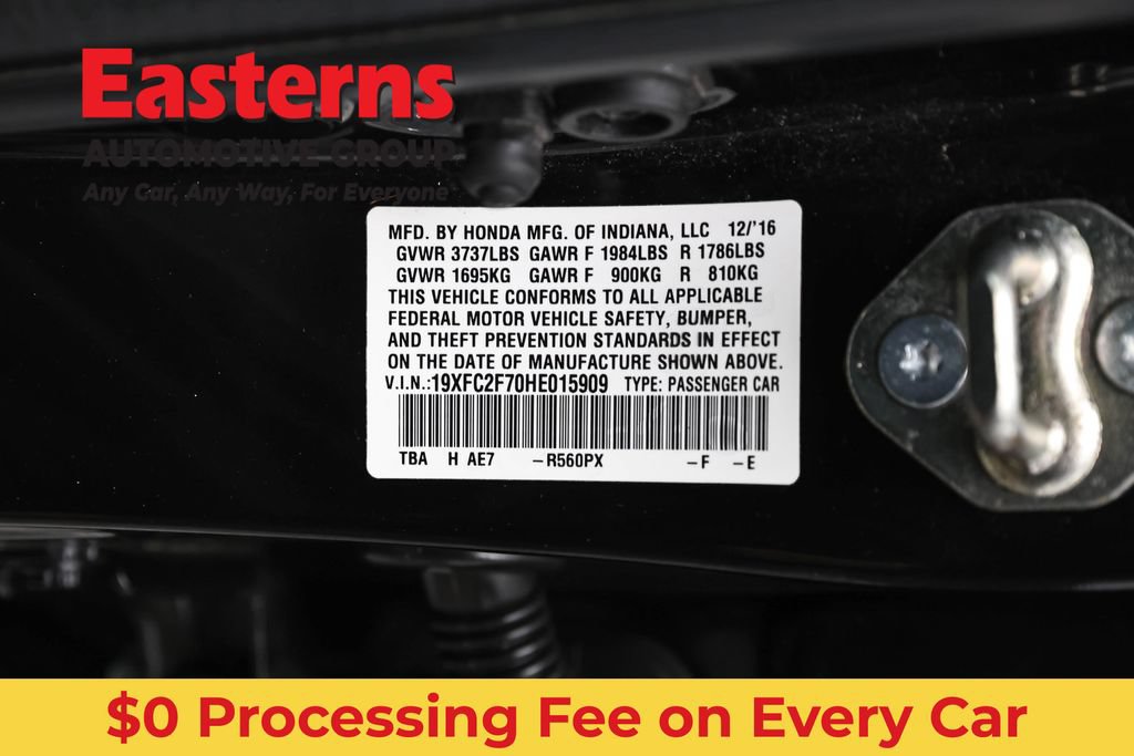 Used 2017 Honda Civic EX image 34