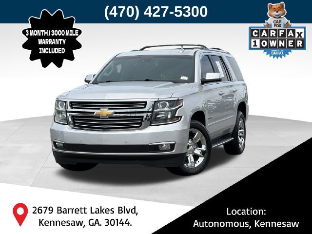 Used 2015 Chevrolet Tahoe LTZ
