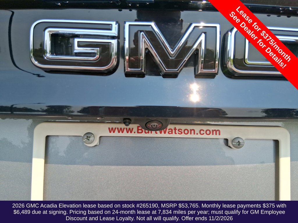 New 2026 GMC Acadia Elevation w/ Black Edition AWD/4WD image 21
