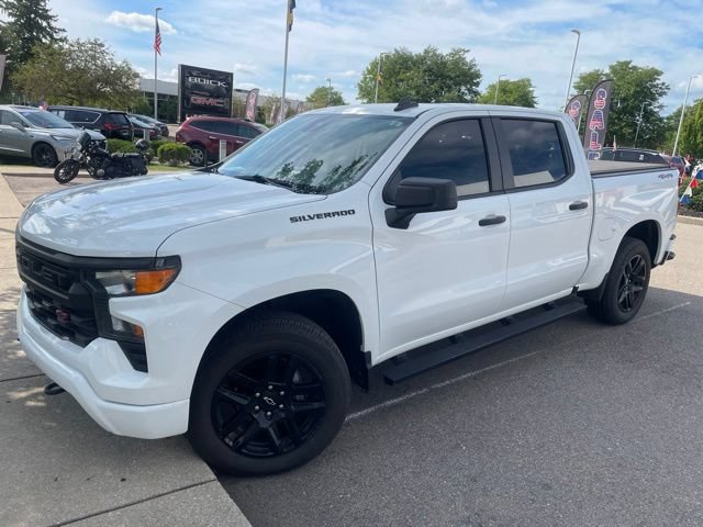 Used 2022 Chevrolet Silverado 1500 Custom w/ LPO, Dark Essentials Package
