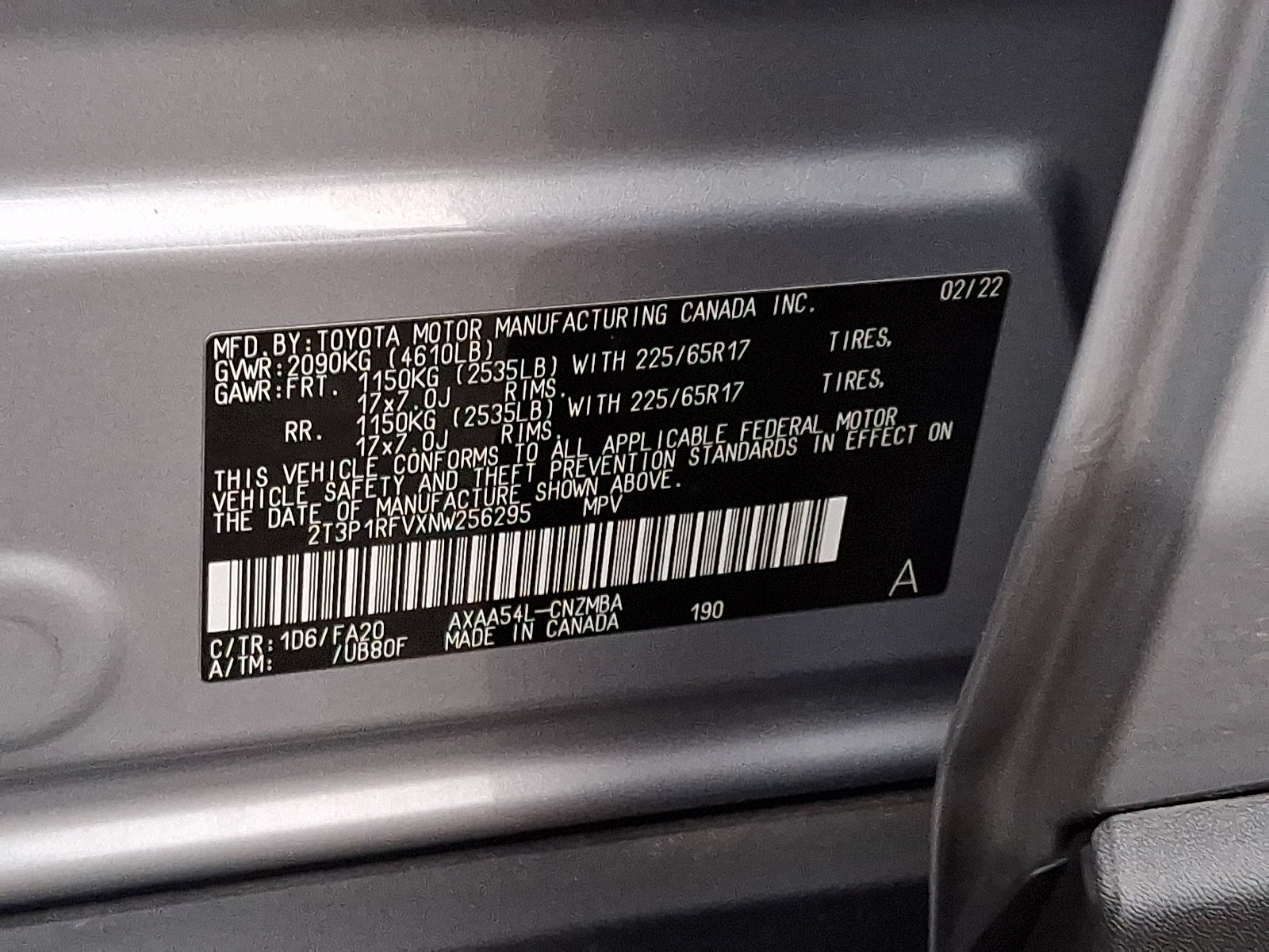 Used 2022 Toyota RAV4 XLE w/ Convenience Package AWD/4WD image 27