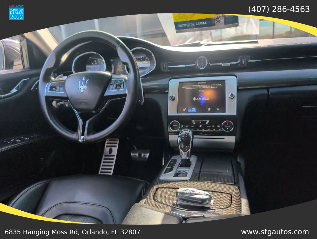 Used 2016 Maserati Quattroporte GTS RWD image 16
