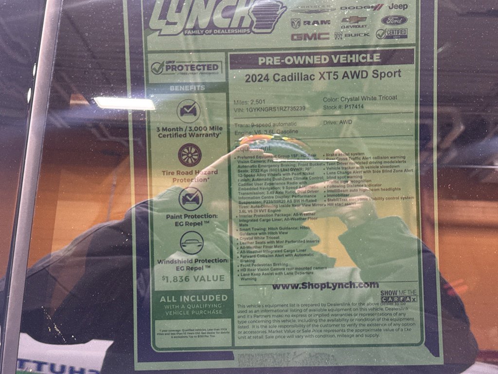 Used 2024 Cadillac XT5 Sportv image 41