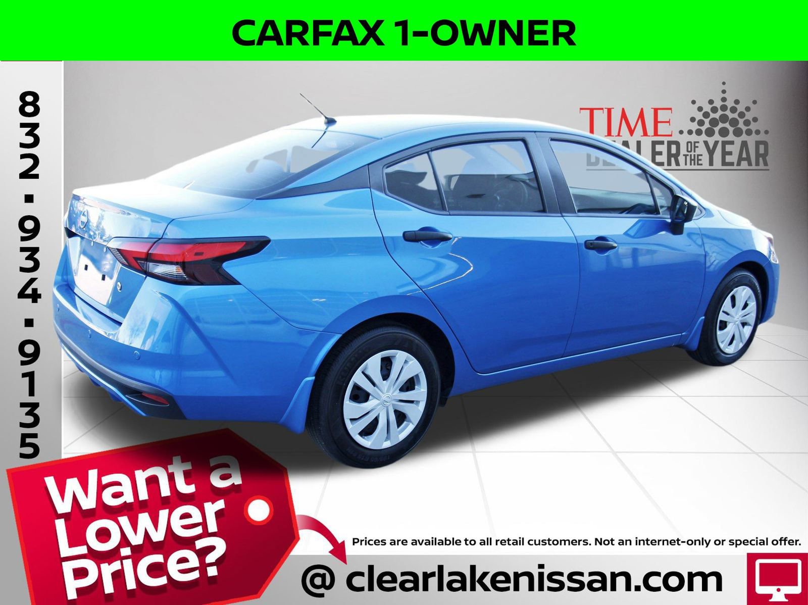 Used 2024 Nissan Versa S w/ Trunk Package image 7