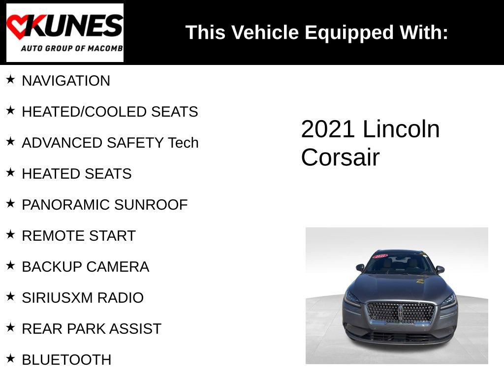 Used 2021 Lincoln Corsair Reserve image 3