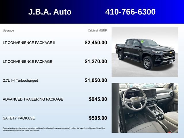Used 2024 Chevrolet Colorado LT w/ LT Convenience Package II image 5