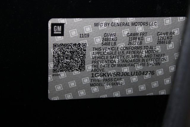 Used 2020 Cadillac CT6 V w/ LPO, Premium Carpet Package image 47