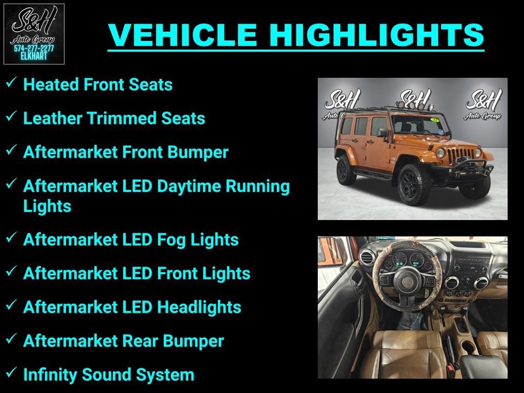 Used 2011 Jeep Wrangler Unlimited Sahara w/ Trailer Tow Group image 3