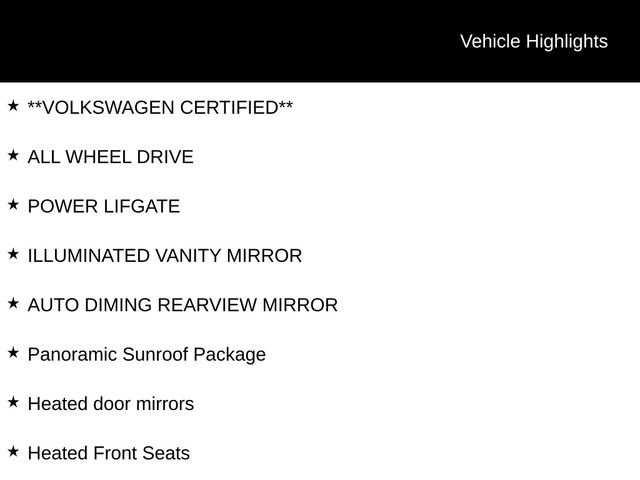 Used 2026 Volkswagen Tiguan SE w/ Panoramic Sunroof Package AWD/4WD image 12