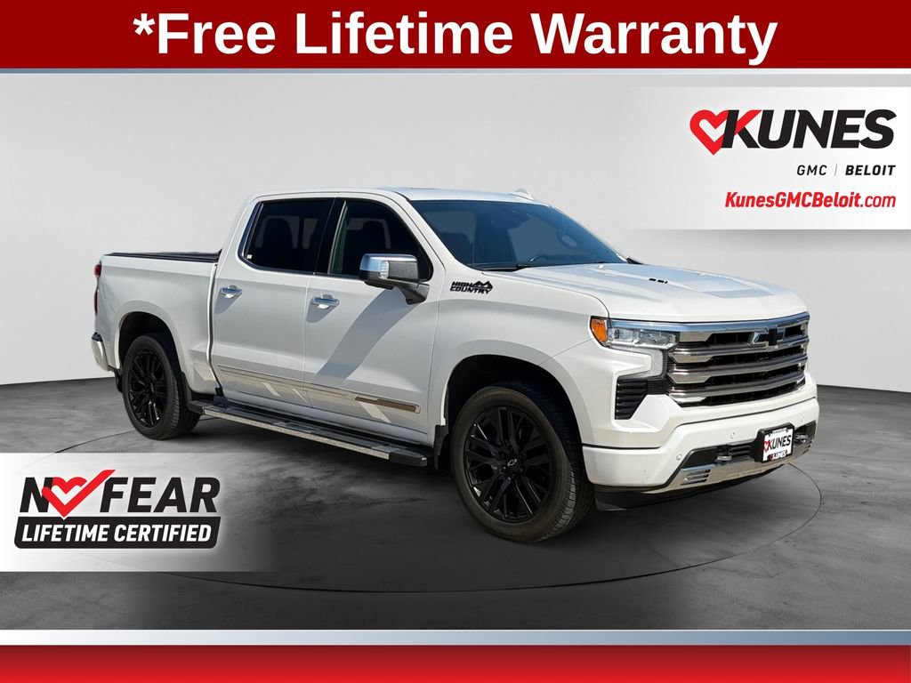 Used 2022 Chevrolet Silverado 1500 High Country w/ High Country Premium Package AWD/4WD image 1