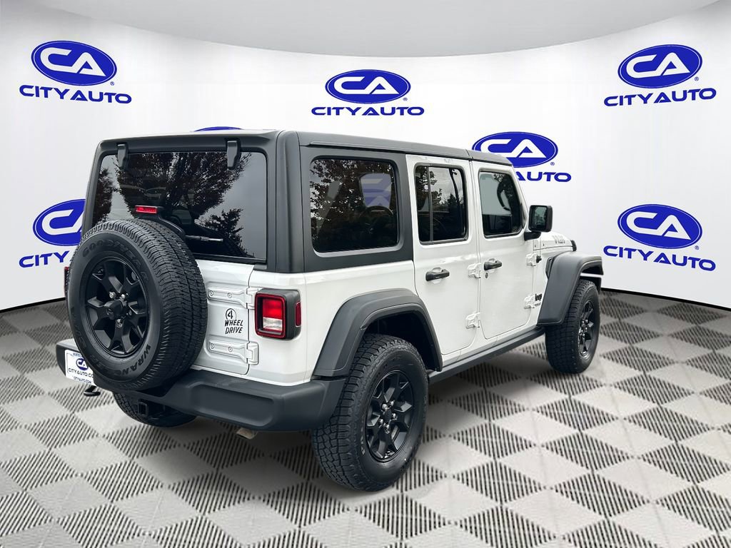 Used 2020 Jeep Wrangler Unlimited Sport image 3