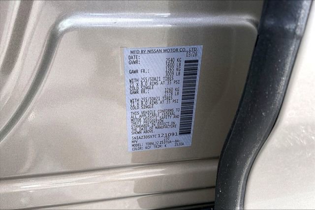 New 2026 Nissan Murano Platinum w/ Cargo Package AWD/4WD image 16